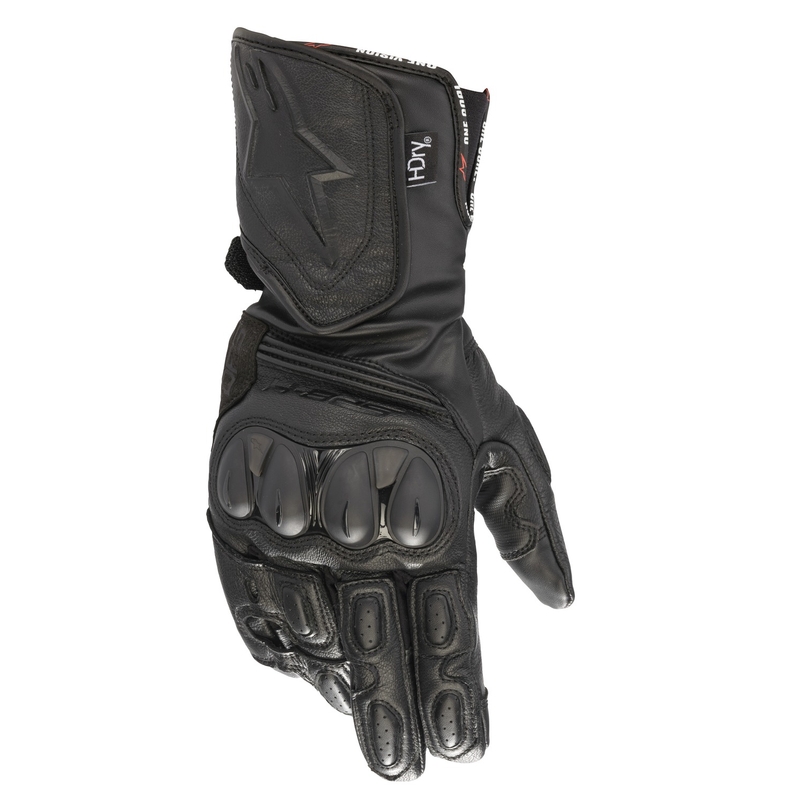 Rękawiczki motocyklowe Alpinestars SP-8 HDRY czarno-czarne
