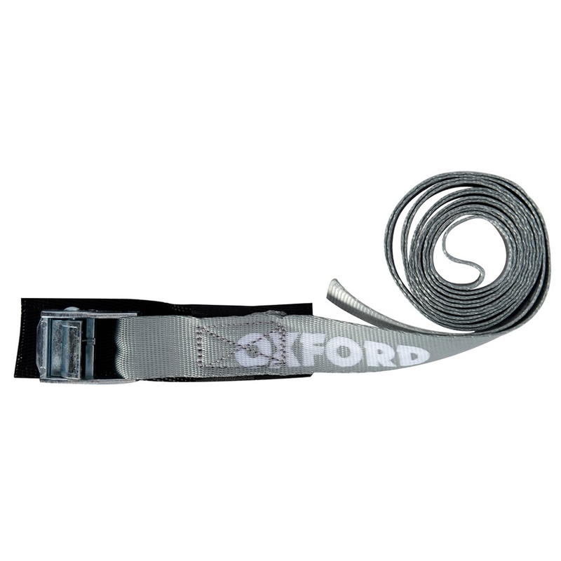 Regulowane paski Oxford Cam Straps z mocowaniem wolnego końca za pomocą szarego rzepu