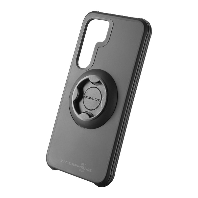 Pokrowiec ochronny Interphone QUIKLOX Tetraforce do Samsunga Galaxy S24 Ultra czarny