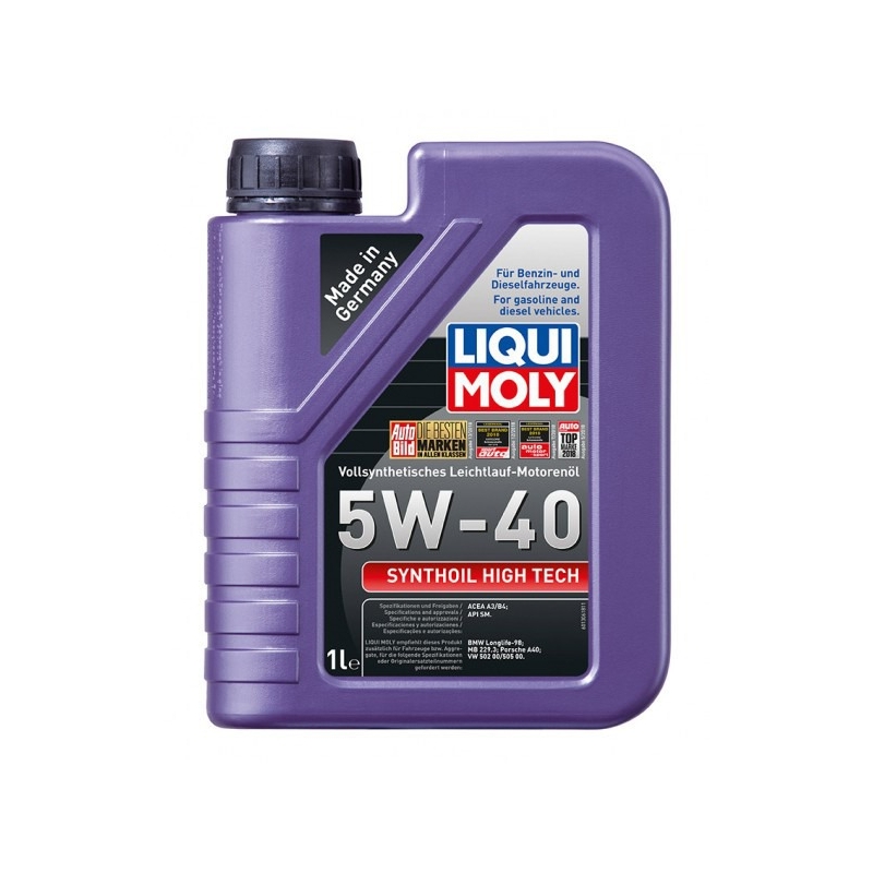 Syntetyczny olej silnikowy LIQUI MOLY Synthoil High Tech 5W-40 1 l