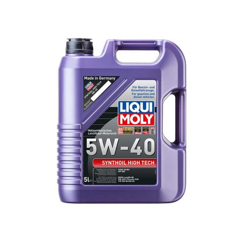 Syntetyczny olej silnikowy LIQUI MOLY Synthoil High Tech 5W-40 5 l