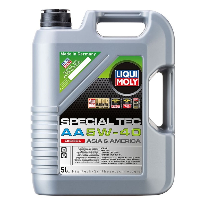 Syntetyczny olej silnikowy LIQUI MOLY Special Tec AA 5W-40 Diesel (Azja, Ameryka) 5 l wyprzedaż