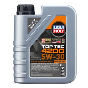 Syntetyczny olej silnikowy LIQUI MOLY Top Tec 4200 5W-30 Nowa generacja 1 l