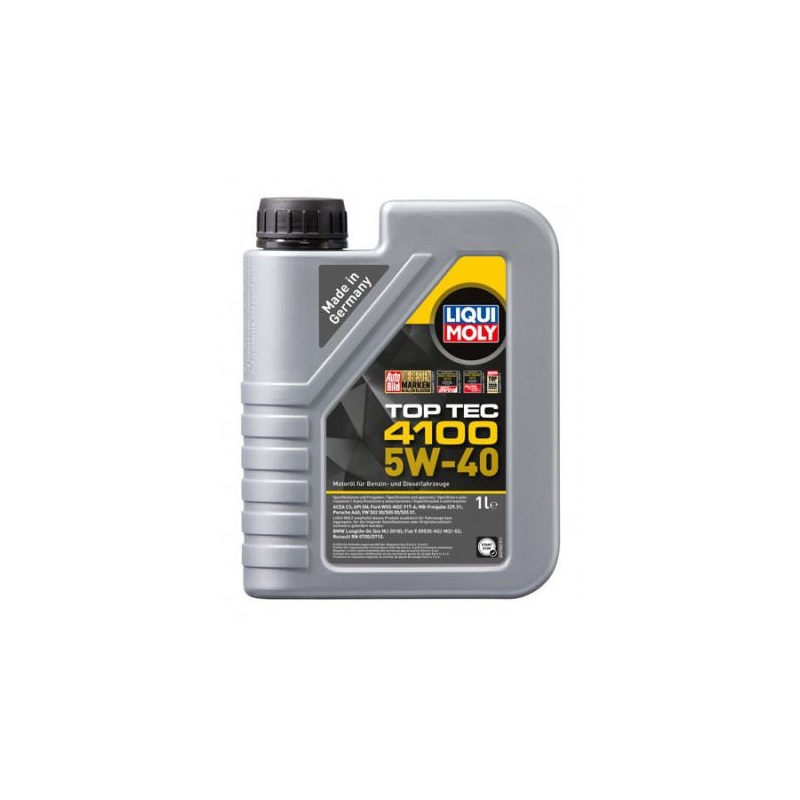 Syntetyczny olej silnikowy LIQUI MOLY Top Tec 4100 5W-40 1 l