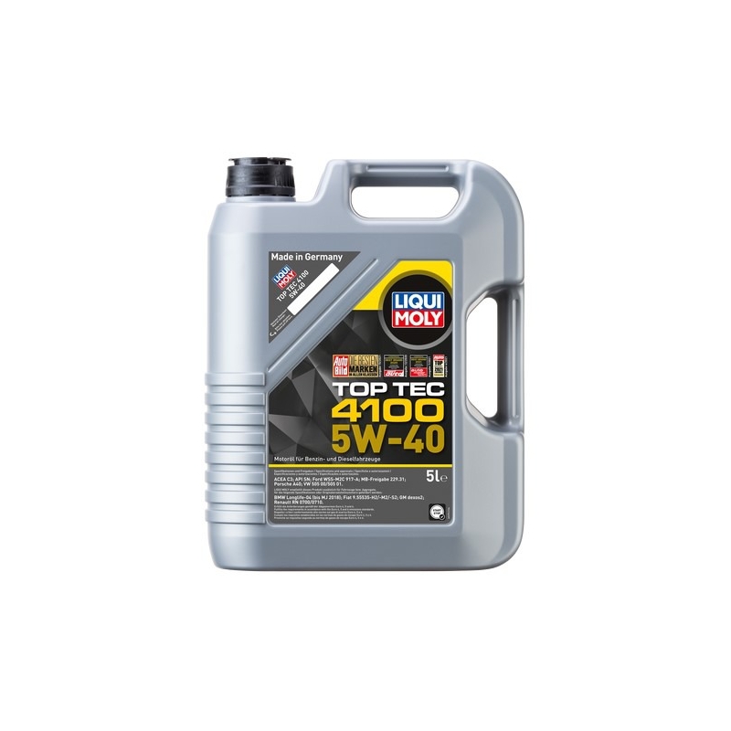 Syntetyczny olej silnikowy LIQUI MOLY Top Tec 4100 5W-40 5 l