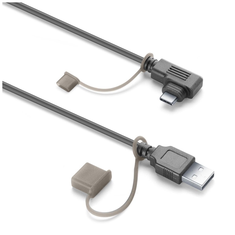 Kabel zasilający do Interphone Ridesync USB-C/USB-A