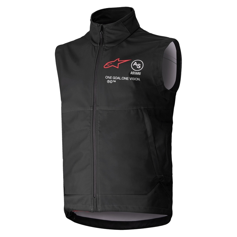 Kamizelka softshellowa Alpinestars Techstar w kolorze czarnym