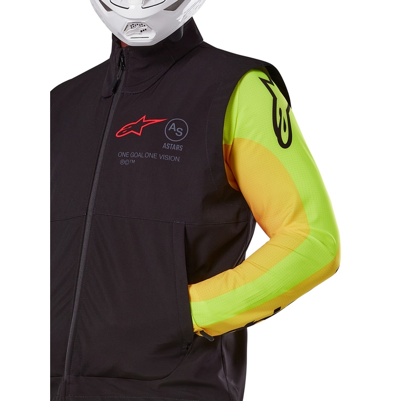 Kamizelka softshellowa Alpinestars Techstar w kolorze czarnym