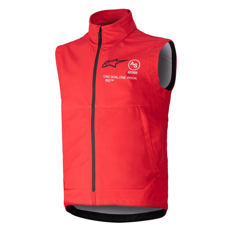 Kamizelka softshellowa Alpinestars Techstar w kolorze czerwonym