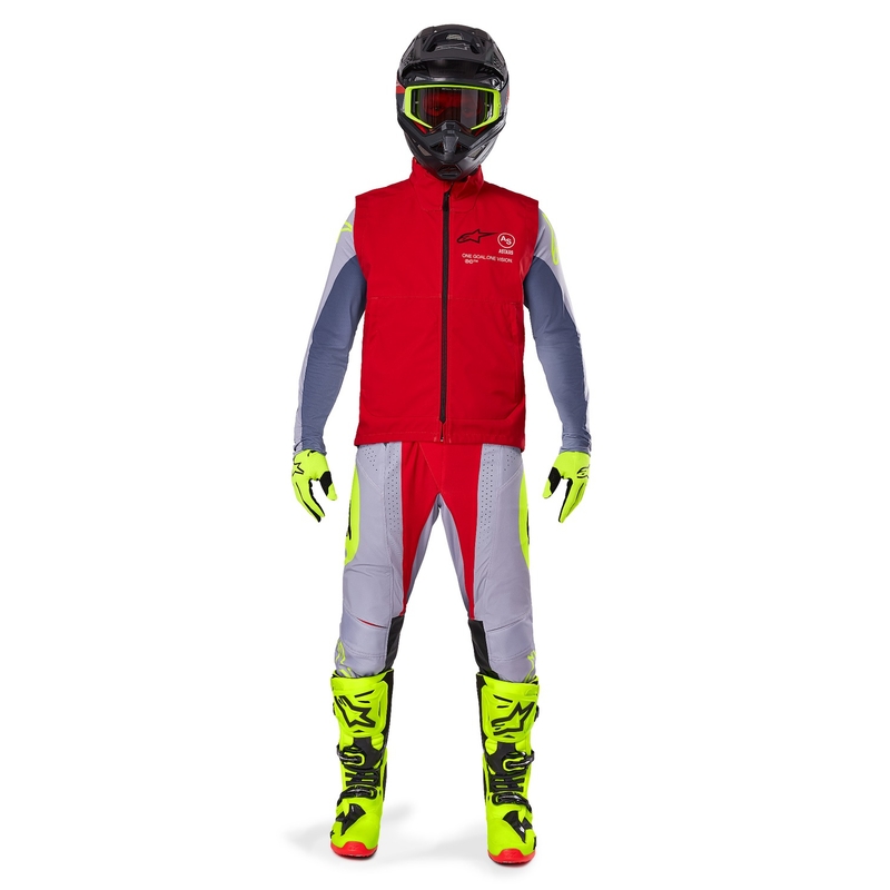 Kamizelka softshellowa Alpinestars Techstar w kolorze czerwonym