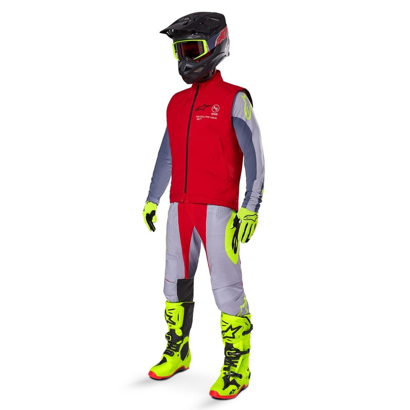 Kamizelka softshellowa Alpinestars Techstar w kolorze czerwonym