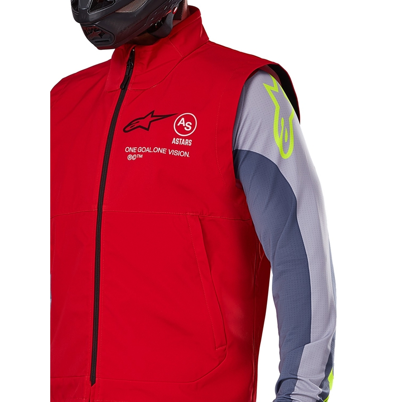 Kamizelka softshellowa Alpinestars Techstar w kolorze czerwonym