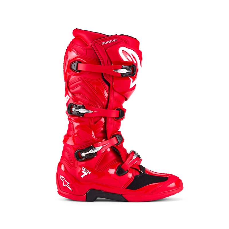 Buty motocyklowe Alpinestars Tech 7 czerwone
