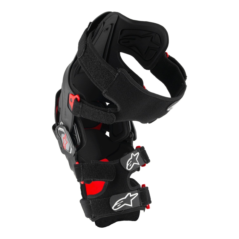 Ortezy kolan Alpinestars RK-7 Plasma czarno-czerwone 2025