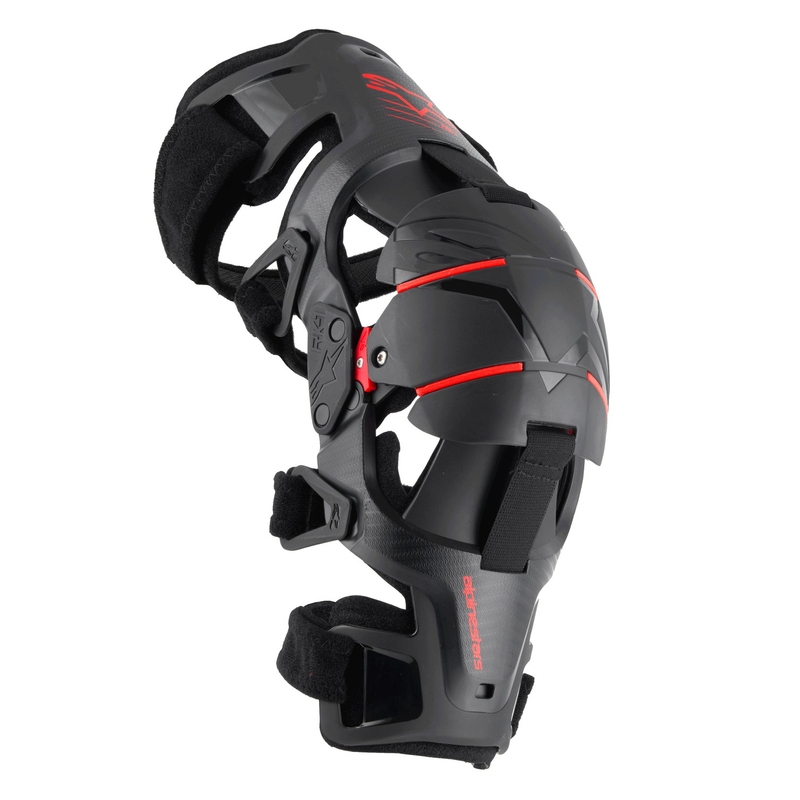 Ochraniacze kolan Alpinestars RK-1 Plasma czarno-czerwone