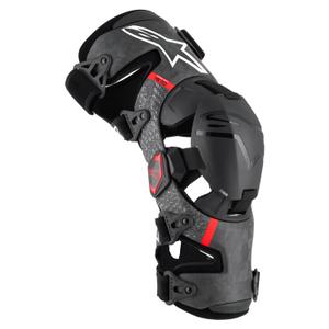 Ochraniacze kolan Alpinestars Supertech RK-10 Plasma czarno-czerwone