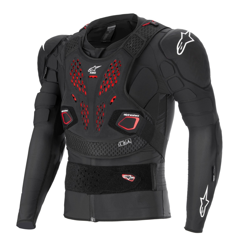 Ochraniacz ciała Alpinestars Bionic Pro 3 Plasma czarno-czerwono-biały
