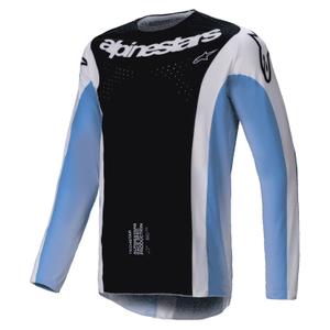 Czarno-niebieska koszulka motocrossowa Alpinestars Techstar Melt