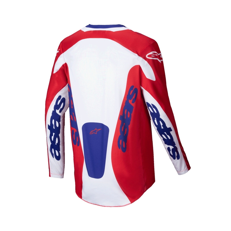 Koszulka motocrossowa Alpinestars Racer Veil czerwono-biała