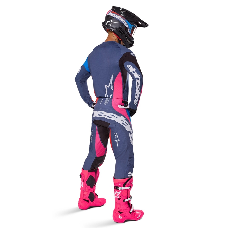 Koszulka motocrossowa Alpinestars Techstar Dreem w kolorze szaro-wielokolorowym