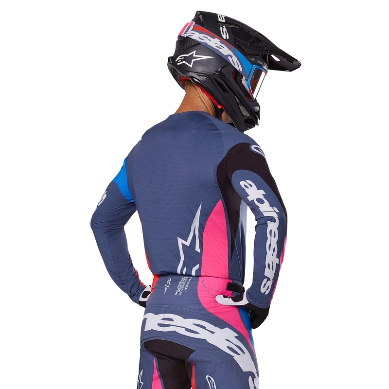 Koszulka motocrossowa Alpinestars Techstar Dreem w kolorze szaro-wielokolorowym