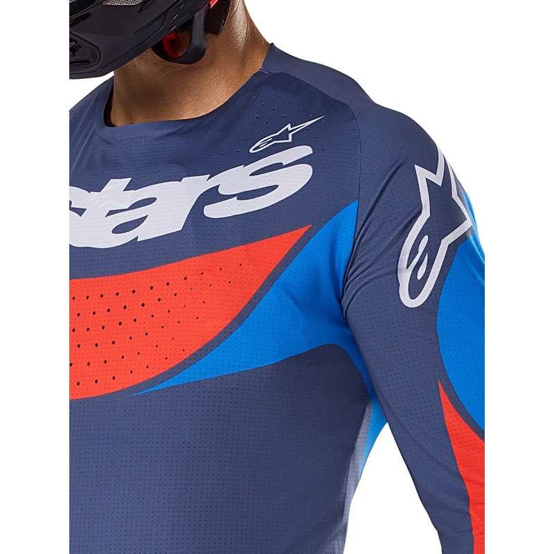 Koszulka motocrossowa Alpinestars Techstar Dreem w kolorze szaro-wielokolorowym