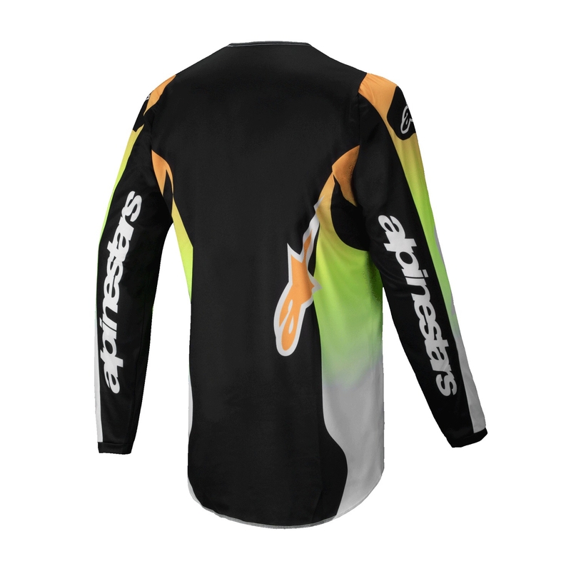 Koszulka motocrossowa Alpinestars Fluid Wurx żółto-czarna