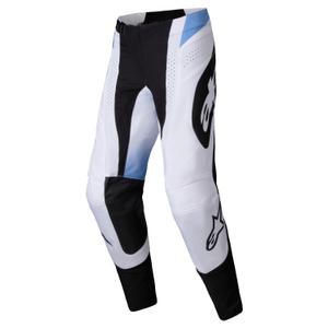 Spodnie motocrossowe Alpinestars Techstar Melt czarno-niebieskie