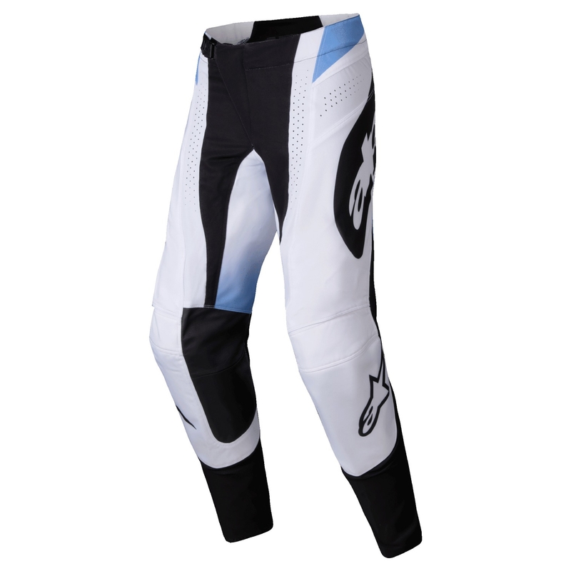 Spodnie motocrossowe Alpinestars Techstar Melt czarno-niebieskie