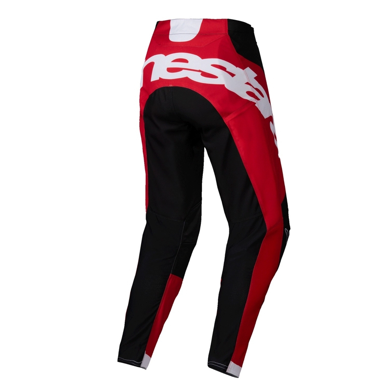 Spodnie motocrossowe Alpinestars Racer Veil czarno-czerwone