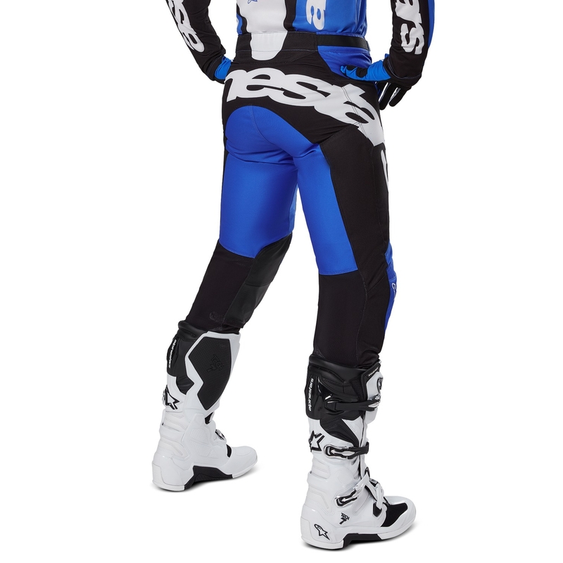 Spodnie motocrossowe Alpinestars Racer Veil w kolorze niebiesko-czarnym