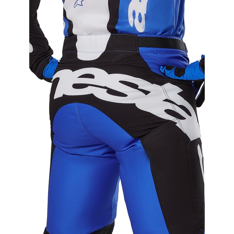 Spodnie motocrossowe Alpinestars Racer Veil w kolorze niebiesko-czarnym