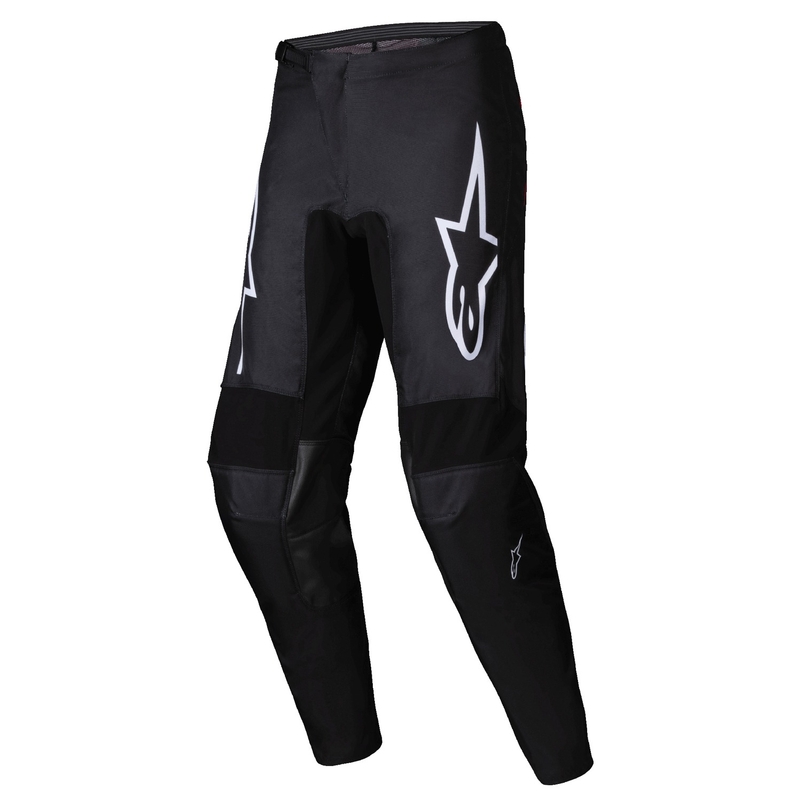 Spodnie motocrossowe Alpinestars Fluid Haul w kolorze czarno-białym