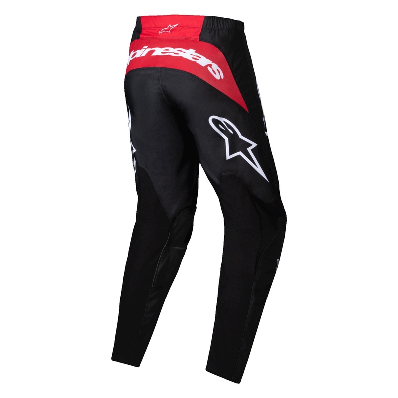 Spodnie motocrossowe Alpinestars Fluid Haul w kolorze czarno-białym