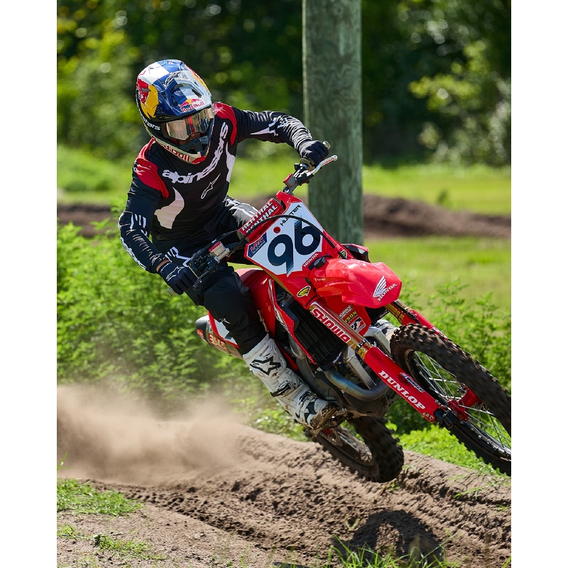 Spodnie motocrossowe Alpinestars Fluid Haul w kolorze czarno-białym