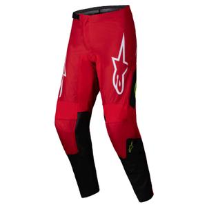 Spodnie motocrossowe Alpinestars Fluid Haul w kolorze czerwono-czarnym