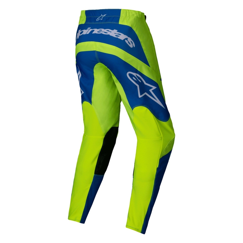 Spodnie motocrossowe Alpinestars Fluid Haul w kolorze żółto-niebieskim