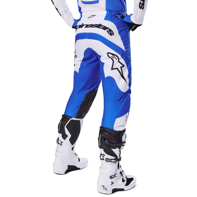 Spodnie motocrossowe Alpinestars Fluid Haul w kolorze niebiesko-białym