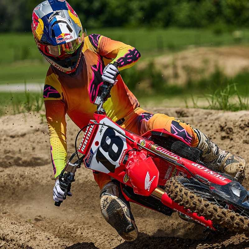Spodnie motocrossowe Alpinestars Supertech Lipan żółto-różowe