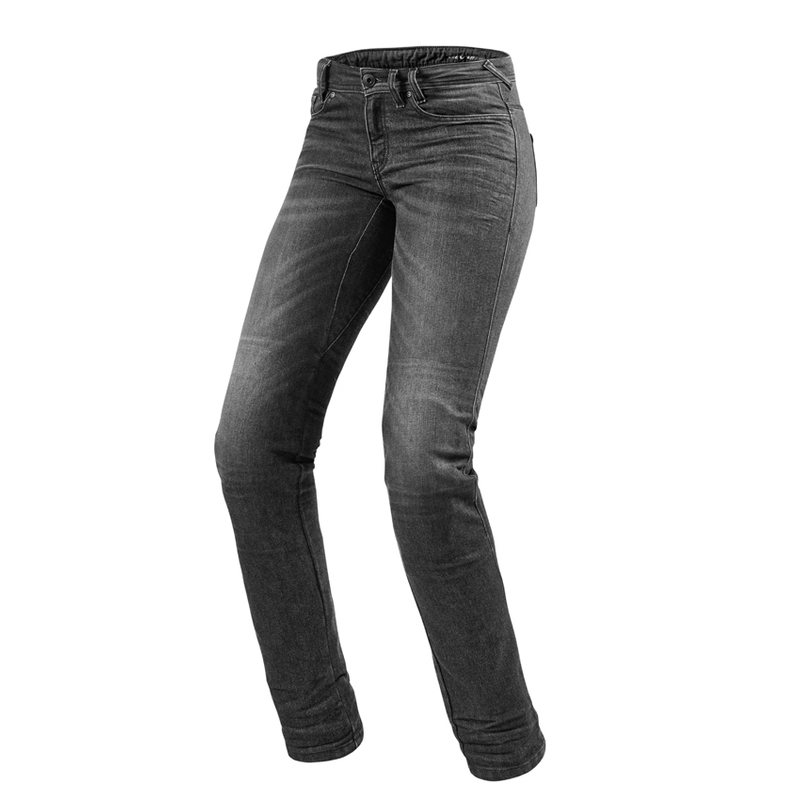 Damskie jeansy motocyklowe Revit Madison 2 RF szare wyprzedaż