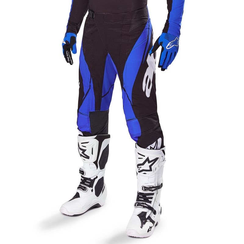 Spodnie motocrossowe Alpinestars Techstar Dreem w kolorze czarno-niebieskim