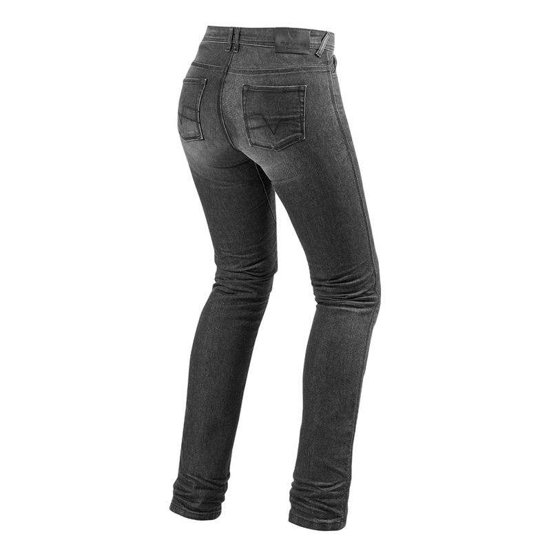 Damskie jeansy motocyklowe Revit Madison 2 RF szare wyprzedaż