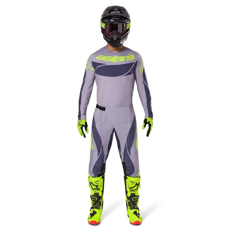Spodnie motocrossowe Alpinestars Techstar Dreem w kolorze szaro-ciemnoszarym
