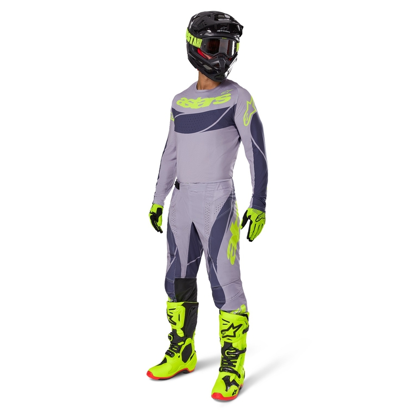 Spodnie motocrossowe Alpinestars Techstar Dreem w kolorze szaro-ciemnoszarym