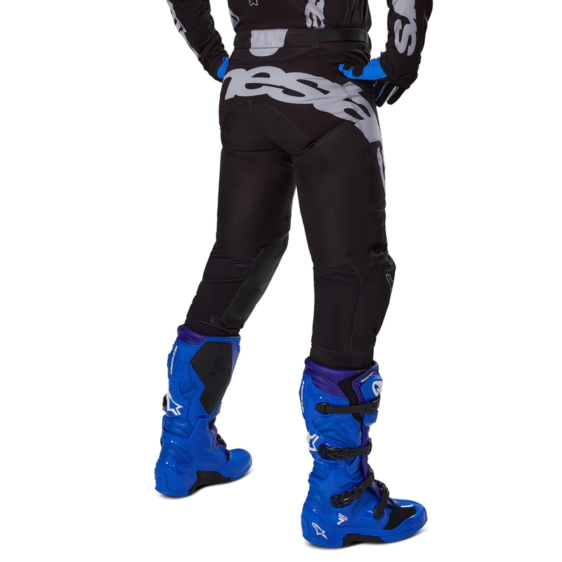Spodnie motocrossowe Alpinestars Racer Graphite w kolorze czarno-szarym