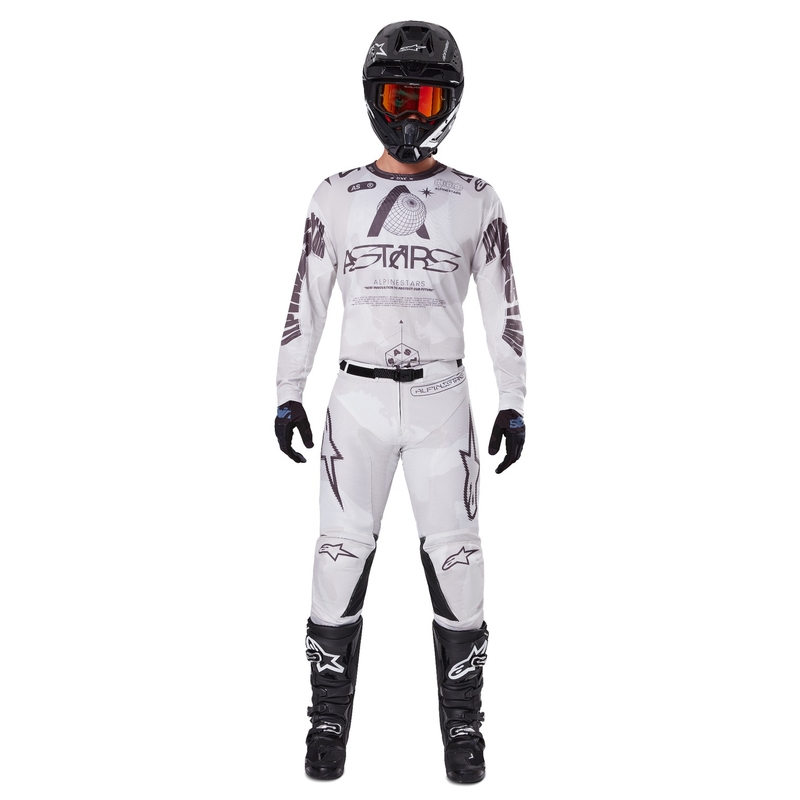 Spodnie motocrossowe Alpinestars Racer Hollow w kolorze jasnobrązowym