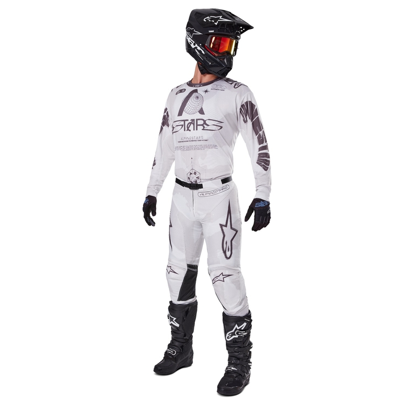 Spodnie motocrossowe Alpinestars Racer Hollow w kolorze jasnobrązowym