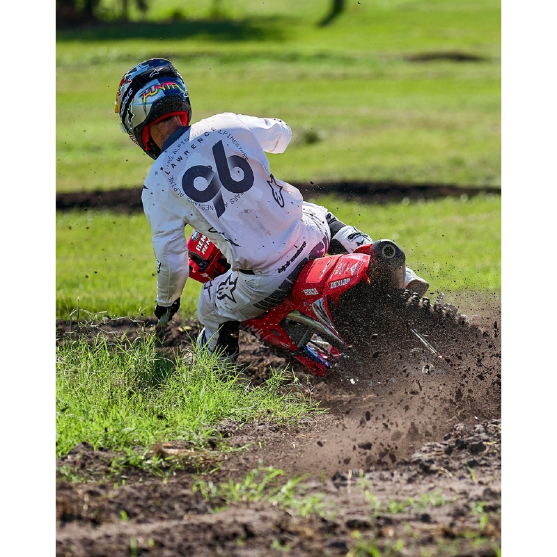 Spodnie motocrossowe Alpinestars Racer Hollow w kolorze jasnobrązowym