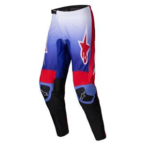 Spodnie motocrossowe Alpinestars Fluid Wurx fioletowo-czerwone