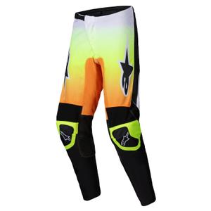 Spodnie motocrossowe Alpinestars Fluid Wurx żółto-czarne